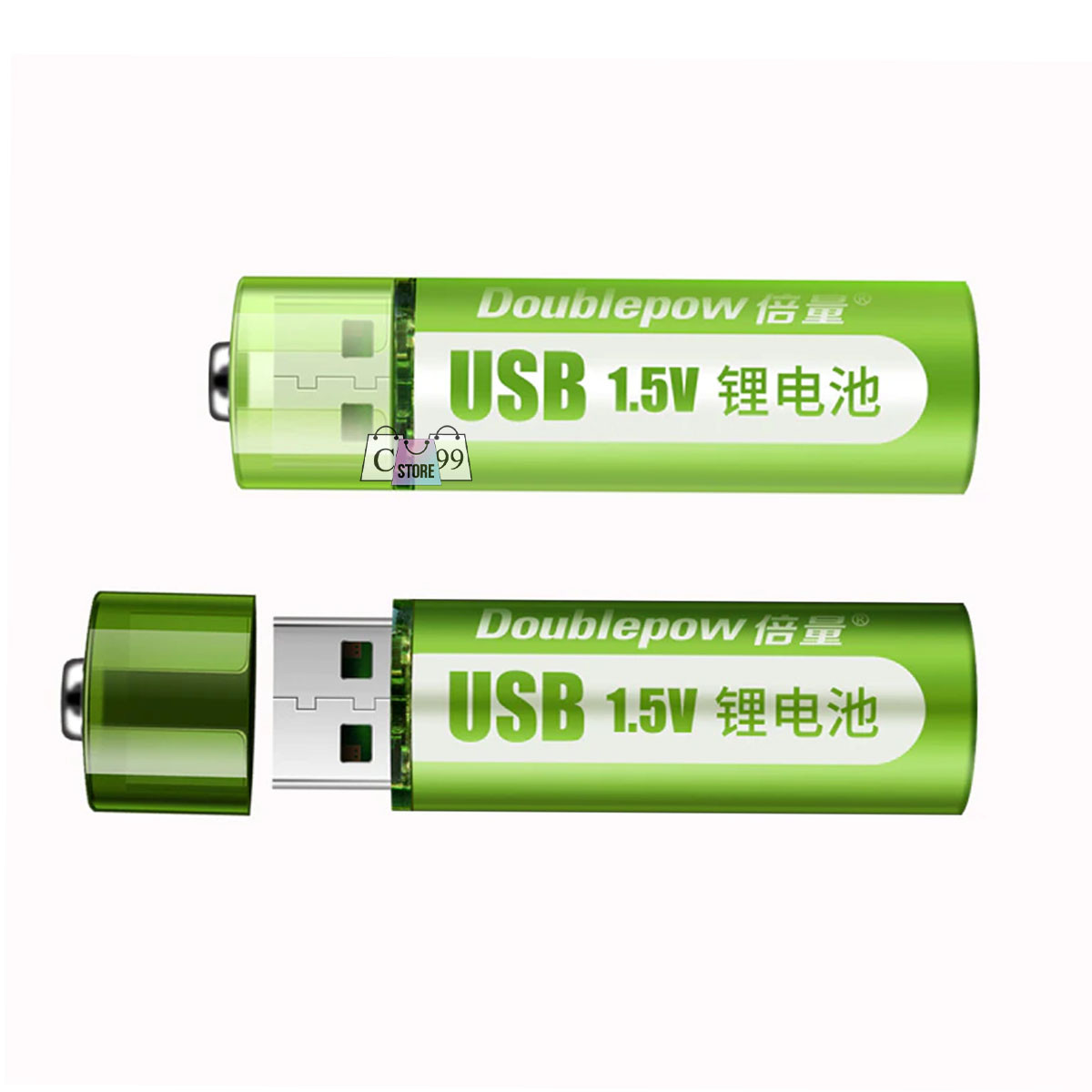 Pilas Doble Aa Recargables Tipos Usb